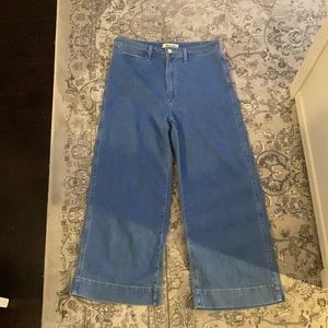 Madewell Emmett Wide-Leg Crop Jeans